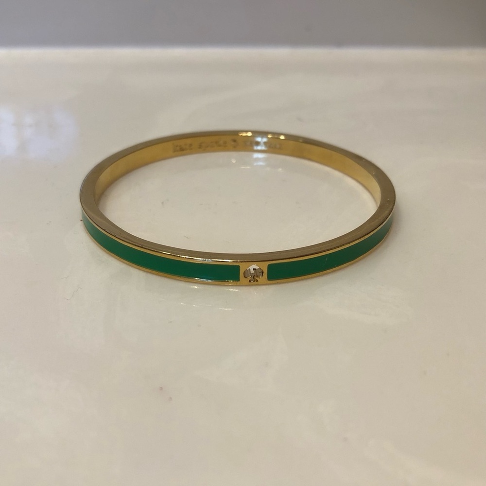 Kate Spade Green Bangle Bracelet